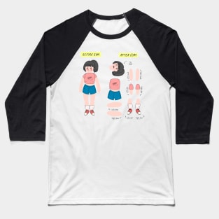 Gym girl Baseball T-Shirt